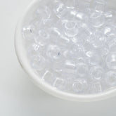 BD00072-02-clear-white-barrel-transparent-pony-beads-6×9mm